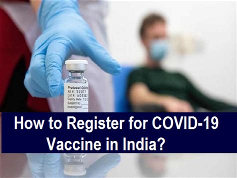 Vaccine Registration Process – COVID.